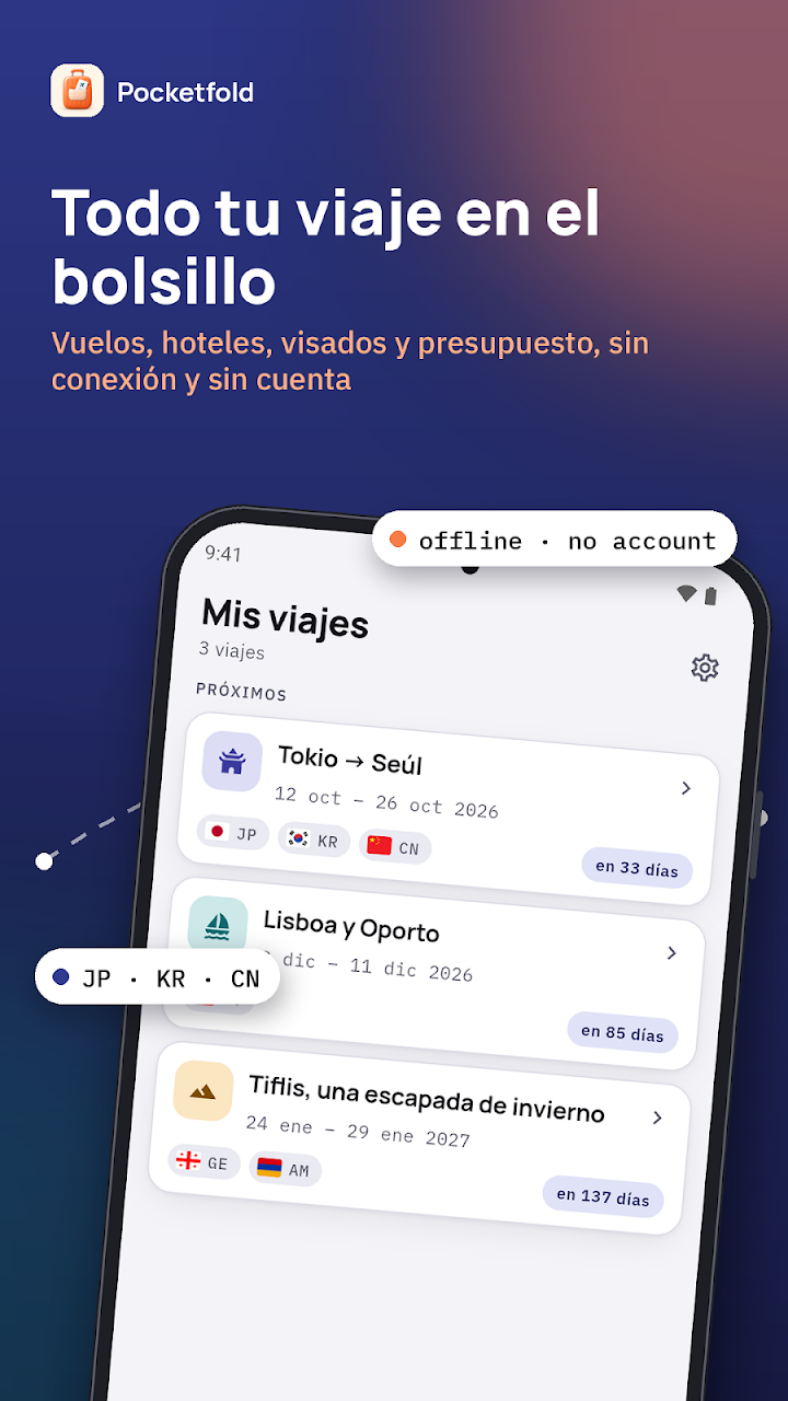 Pocketfold — Capturas de pantalla 1